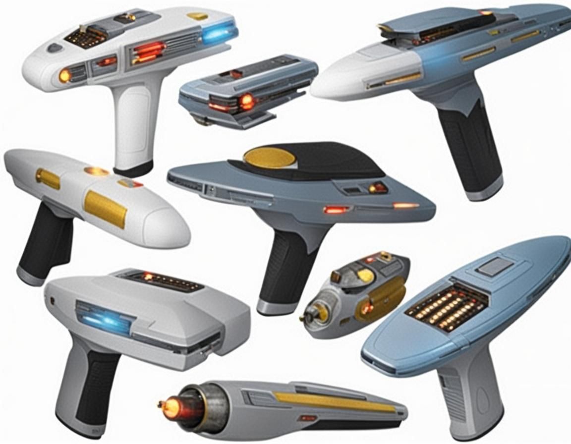 Far Future Star Tek Phasers
