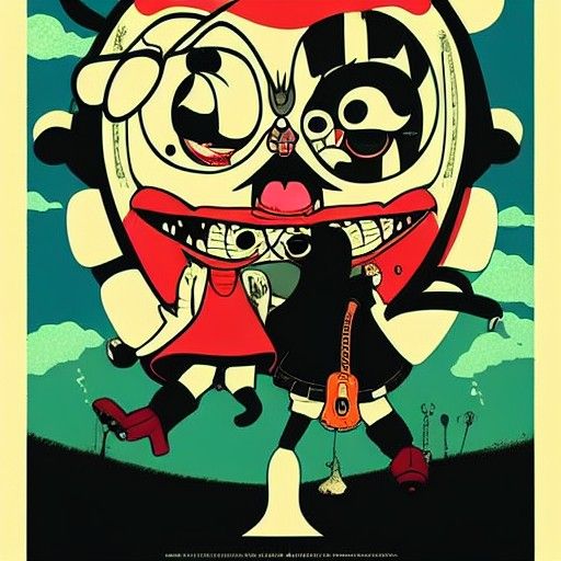 Lo-Fi Horror Movie Poster: Stab Cabaret