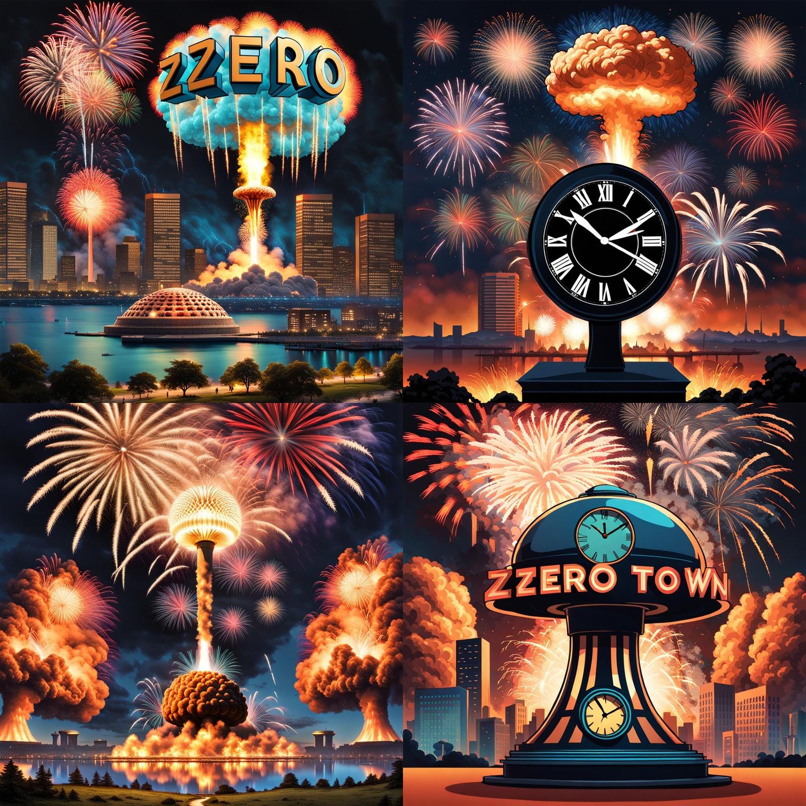 Apocalyptic New Year's Eve Countdown