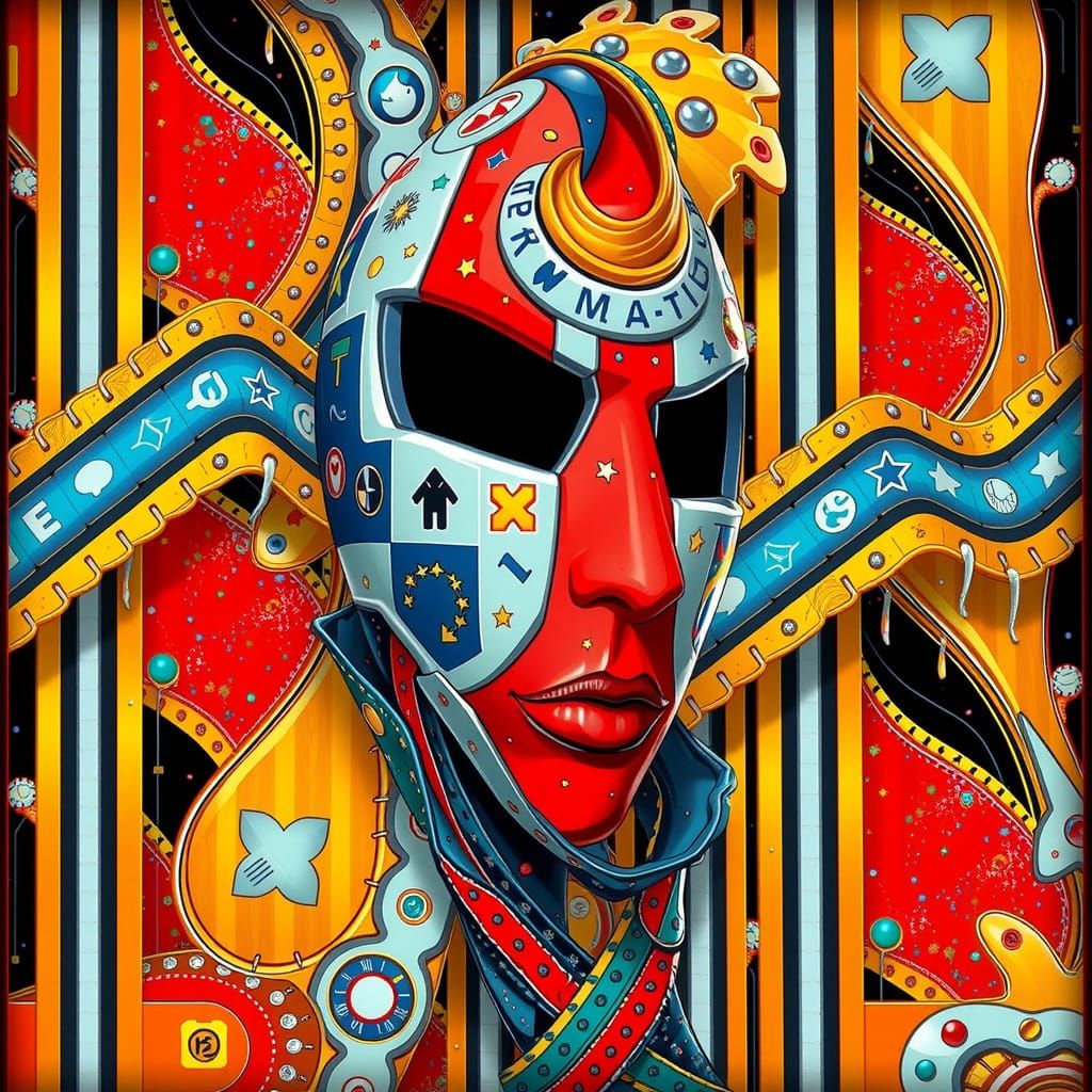 Abstract Twisting Shapes in Photorealistic 3D