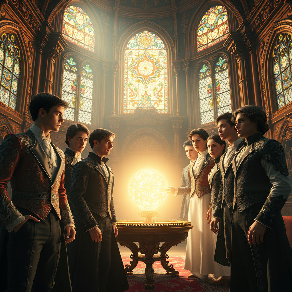 Mystical Bachelors Competition in Dreamlike Realm