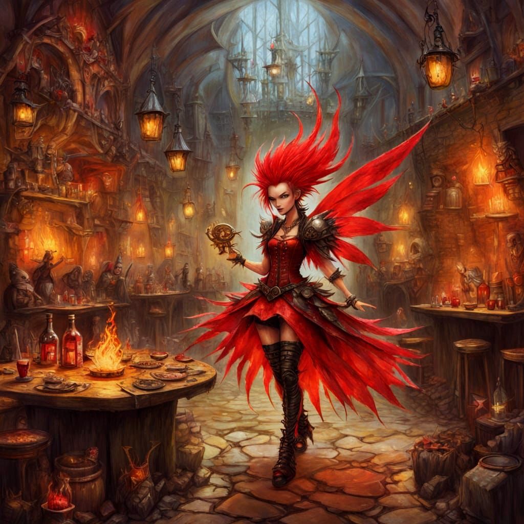 The Winged Alchemist