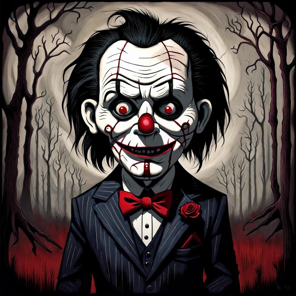 Surreal Puppet Inspired by Dark Fantasy Artists