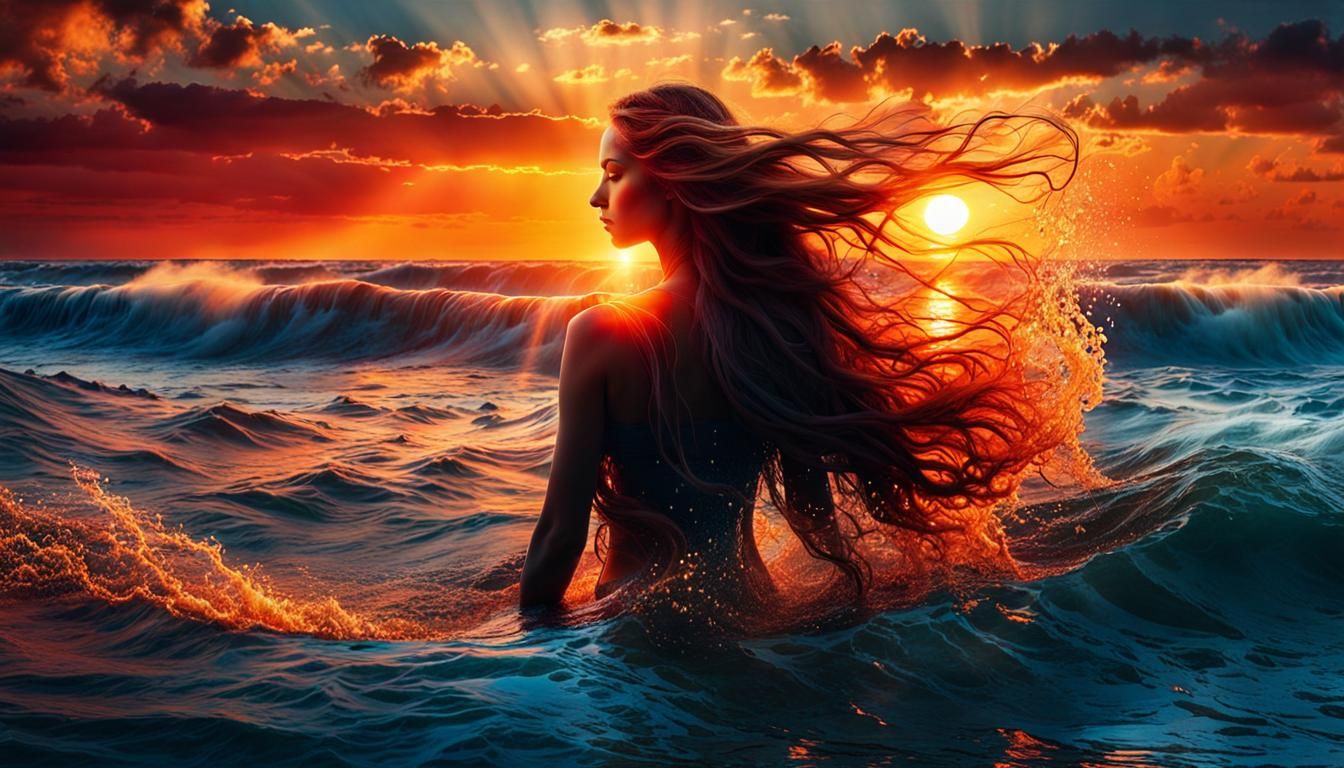 Dreamlike Collage of Gratitude in Digital Art