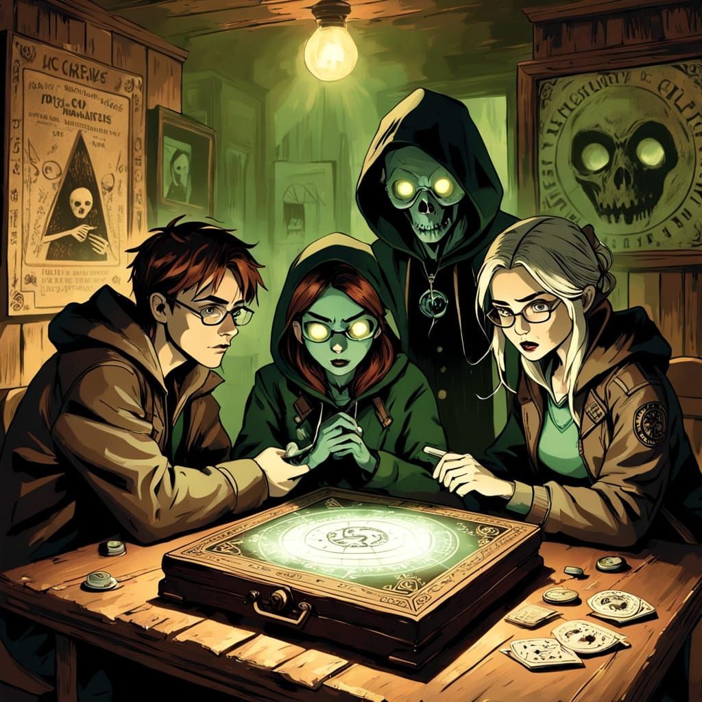 Ghost Hunters Gather in Abandoned House