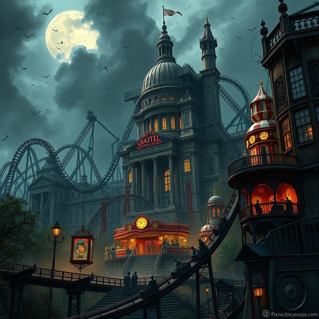 Villain's Twisted Carnival Capital HQ