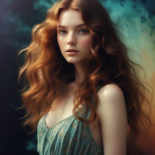 AI Image of a Brunette Woman