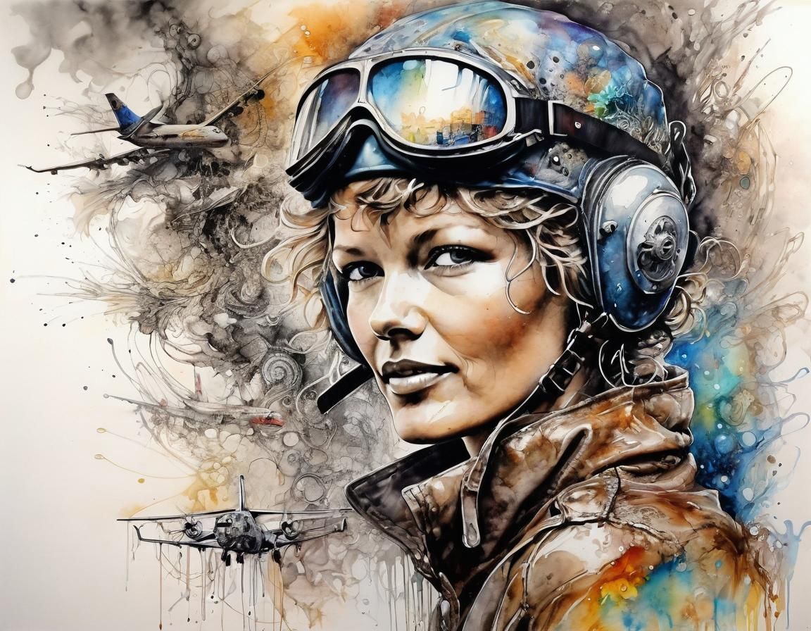 Inspiring Adventure in a Futuristic Cityscape