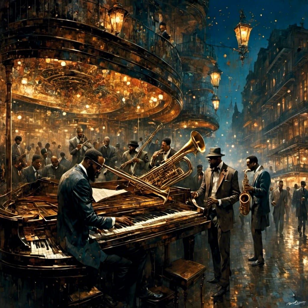 Swanky New Orleans Jazz Club