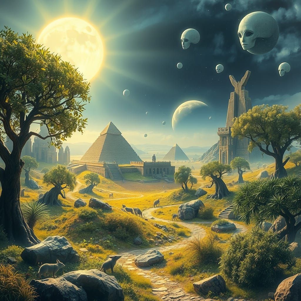 A Futuristic Realm of Wonder and Discovery