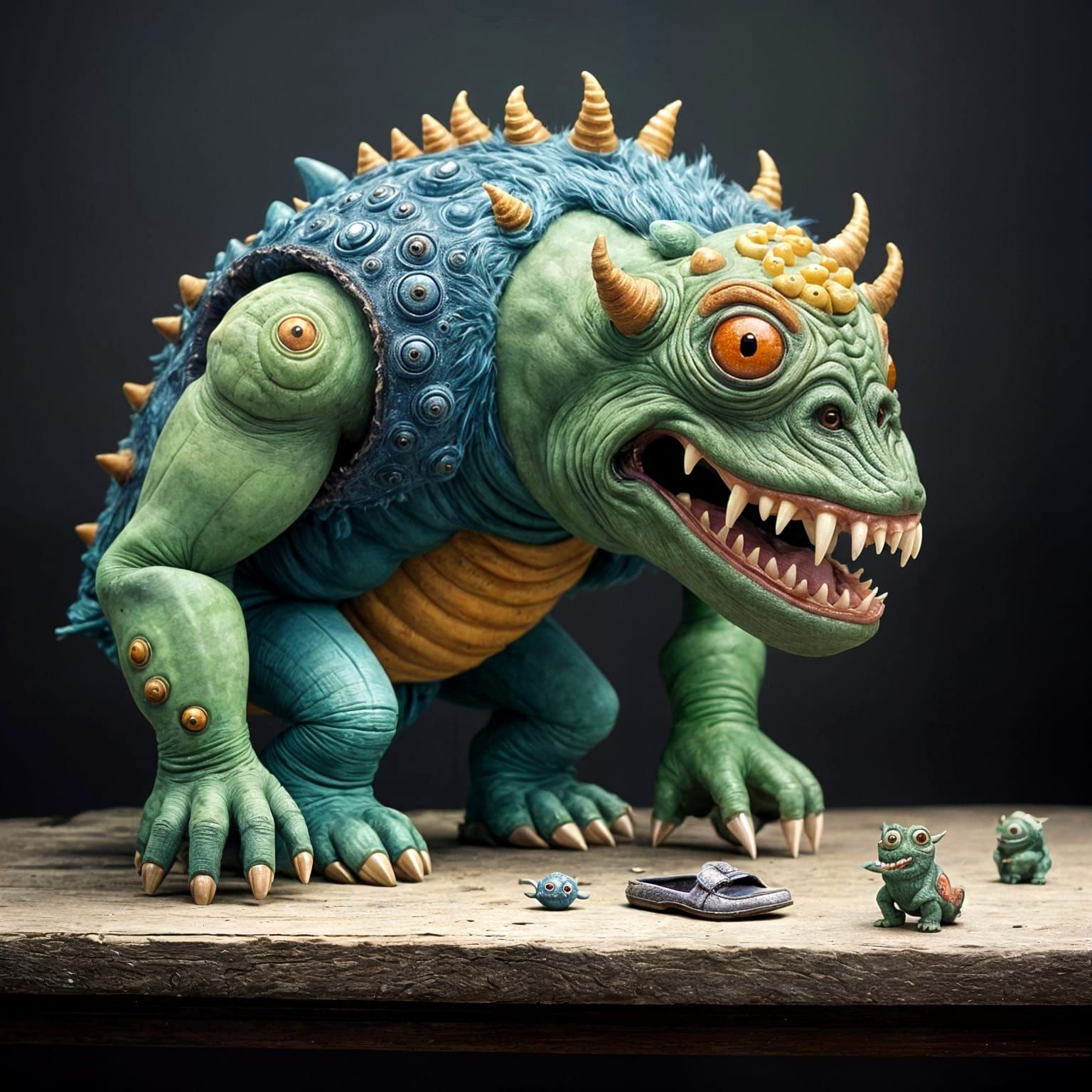 Weird Little Shoe-Eating Monster