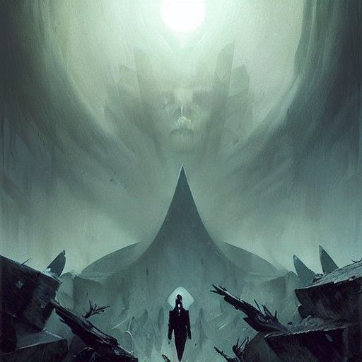 Sinister End of the World Landscape