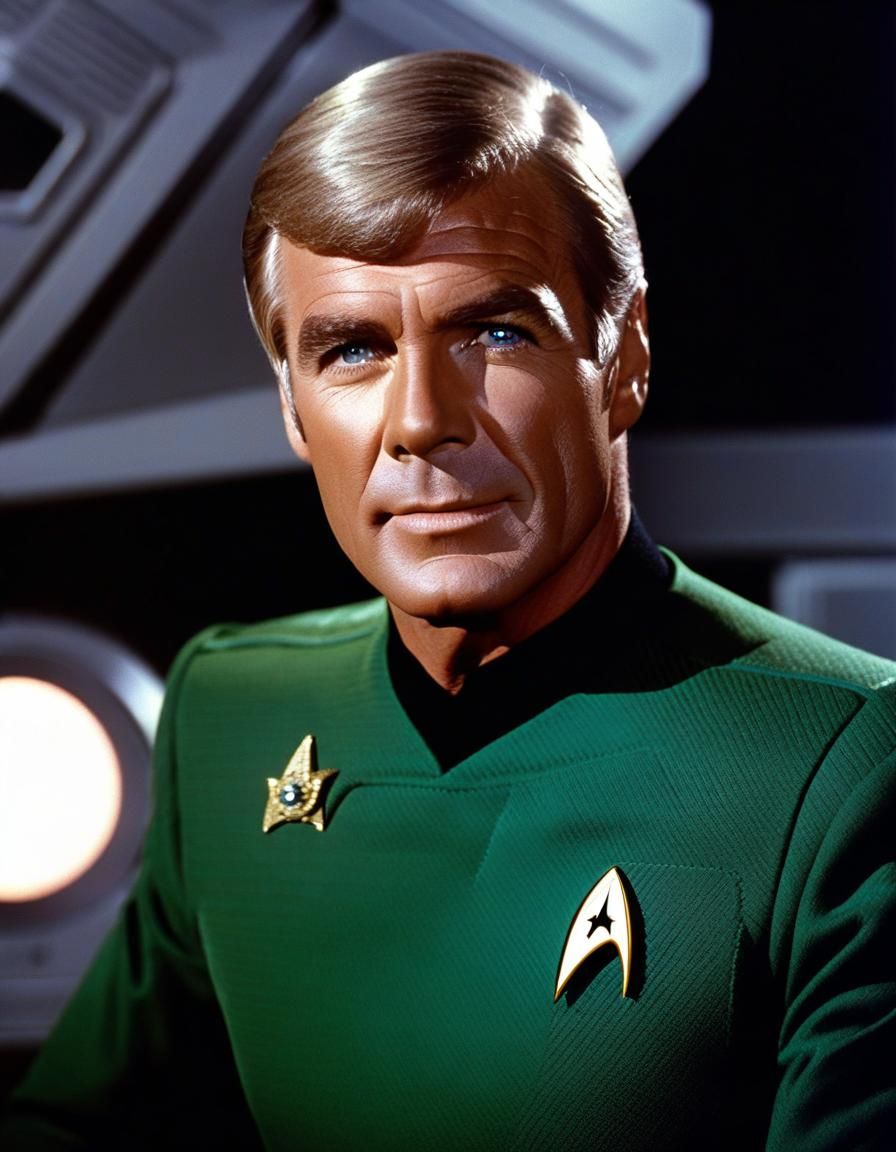 George Peppard as Star Trek Engineer