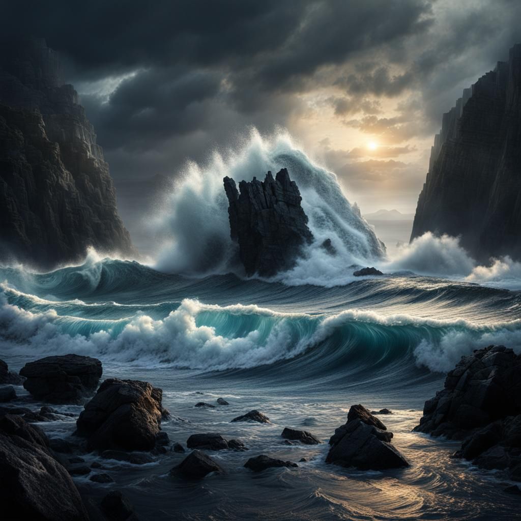 Break, break, break, On thy cold gray stones, O Sea!
-- Tenn...