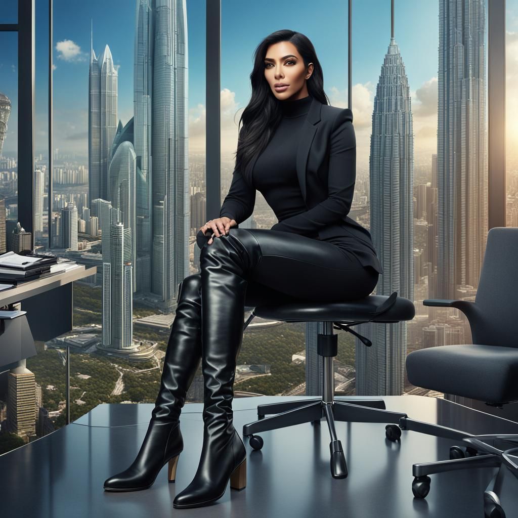 CEO in Kuala Lumpur: Detailed Matte Painting