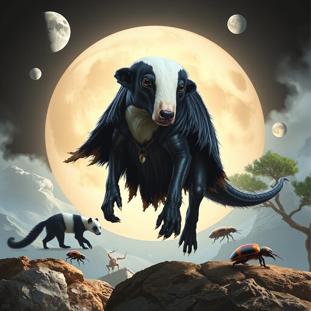 Alien Exoplanet Biodiversity: Hybrid Species Evolution