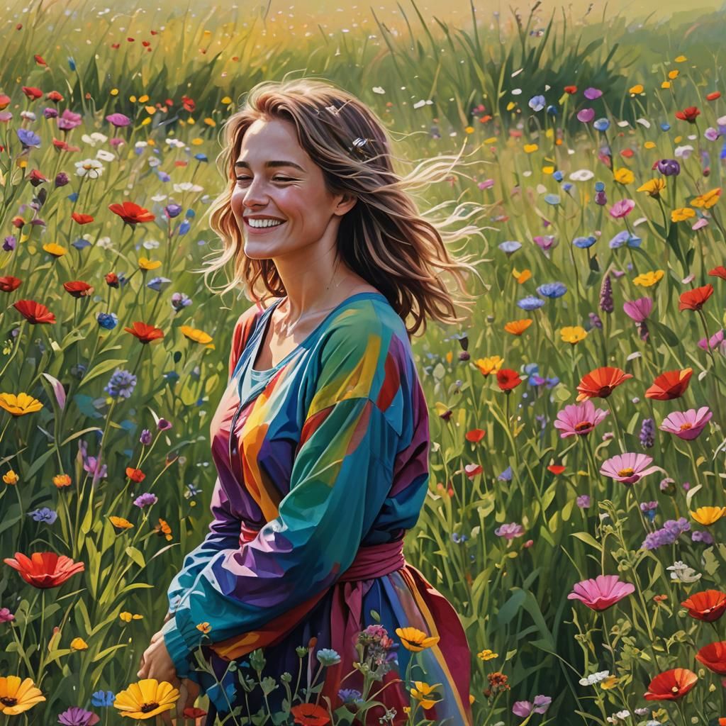 Rainbow Hues Radiate Hope and Positivity