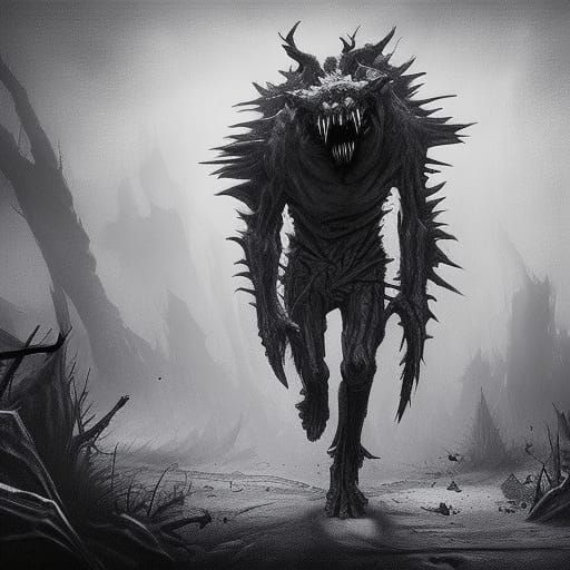 Monsters Run: Dark Fantasy Concept Art