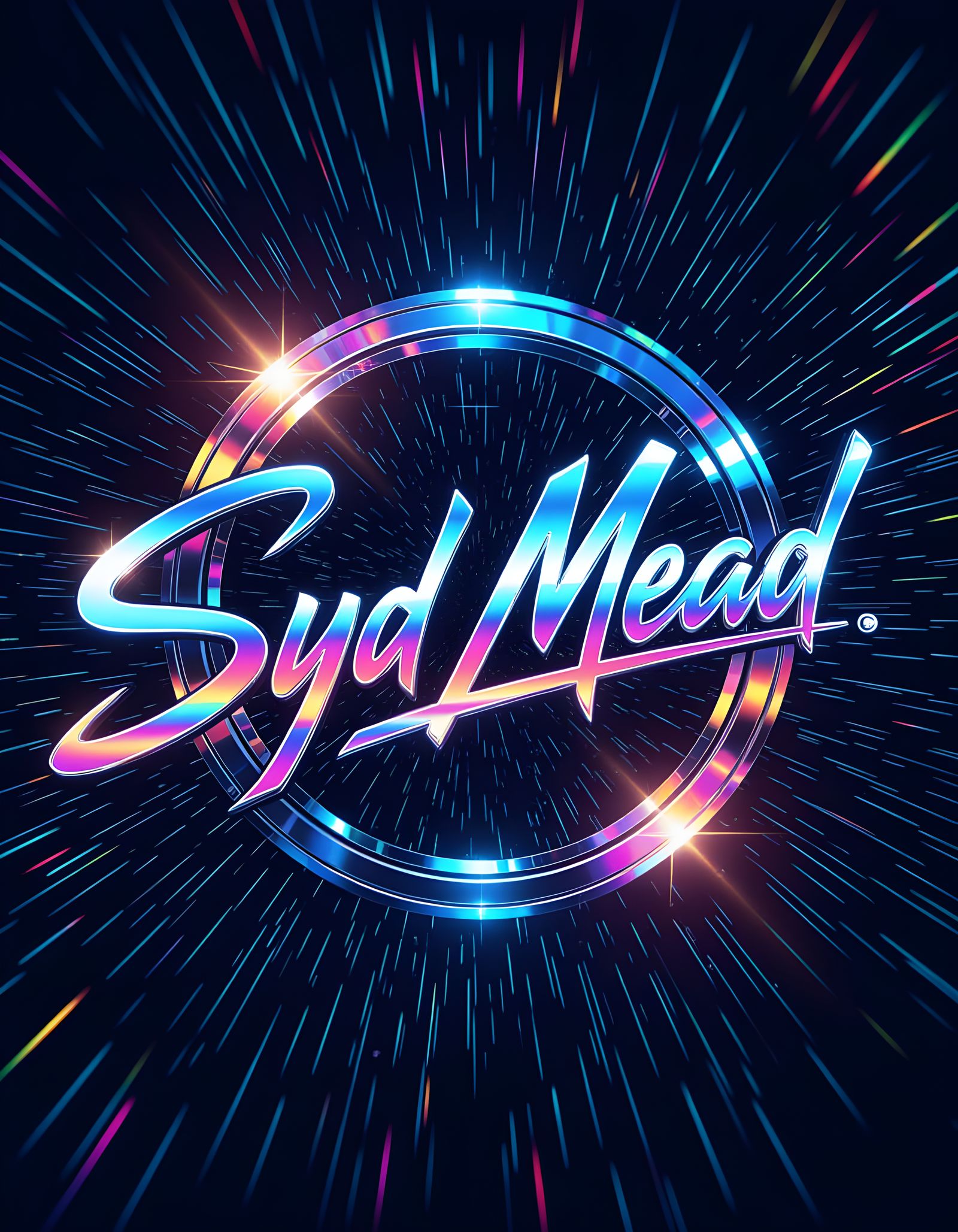 A high-detail digital artist signature logo