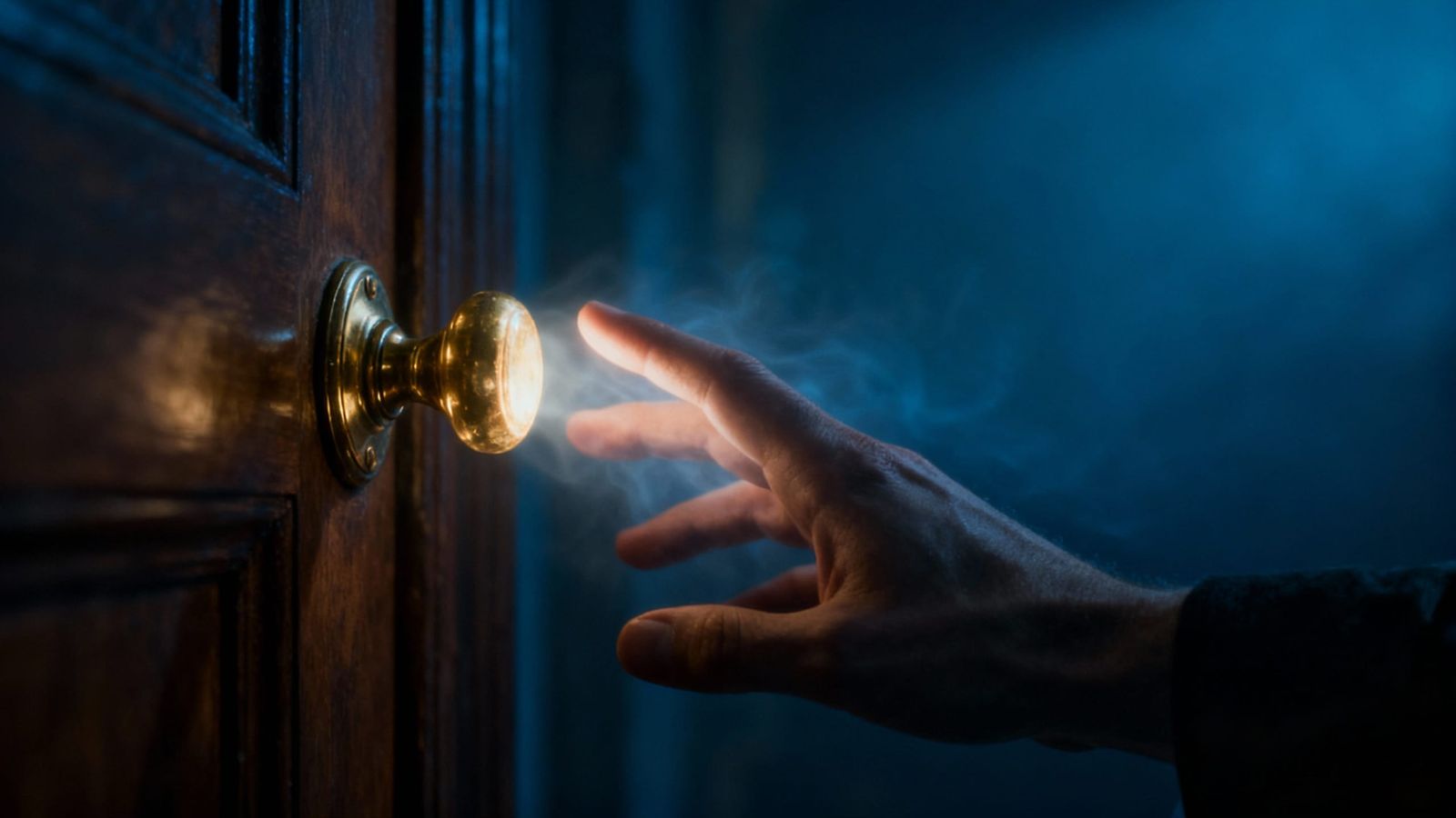 Hesitation at a Glowing Golden Doorknob: Cinematic Light