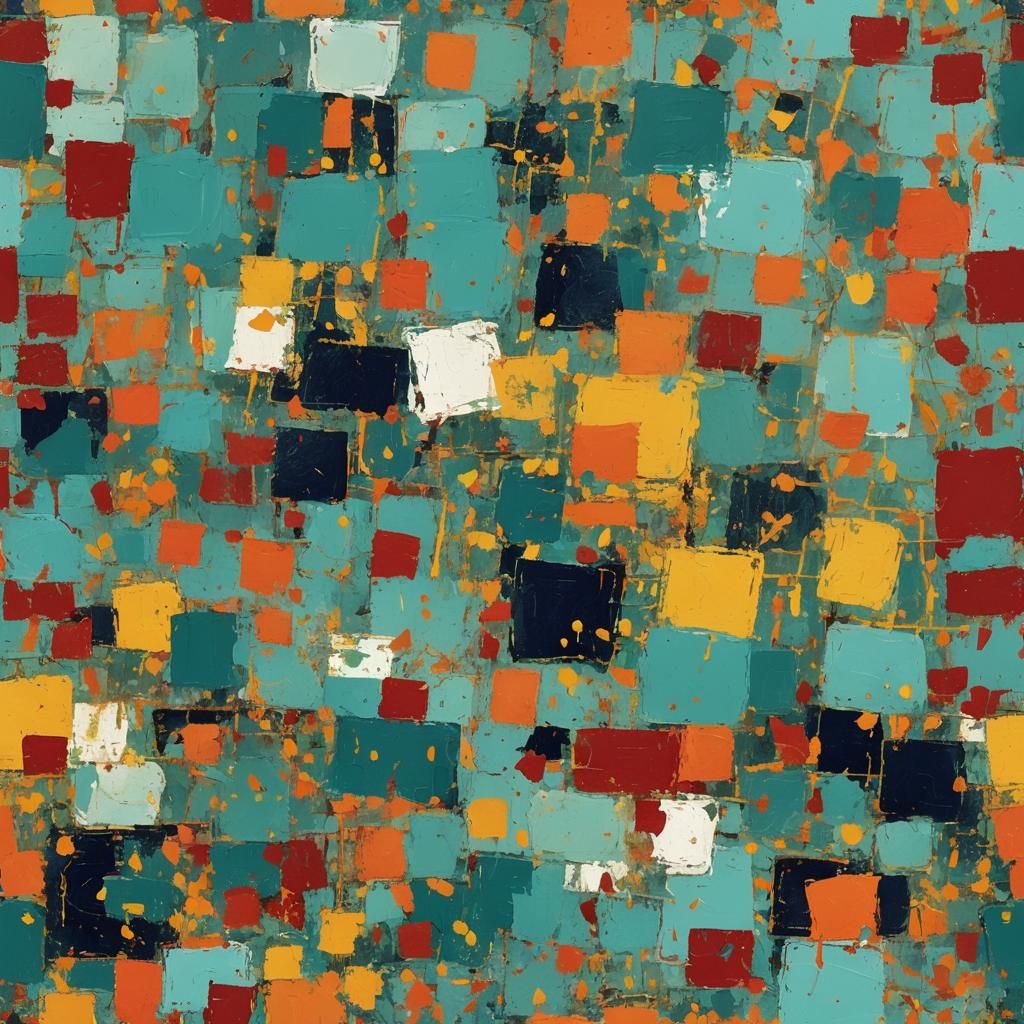 Abstract Art: Positive Attitude in Motion