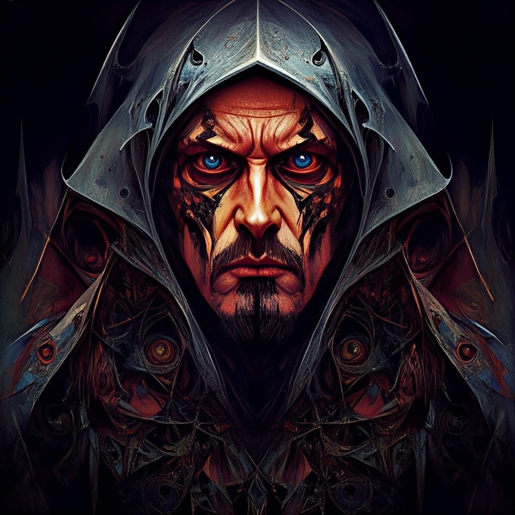 Grimdark Kandinsky Artwork