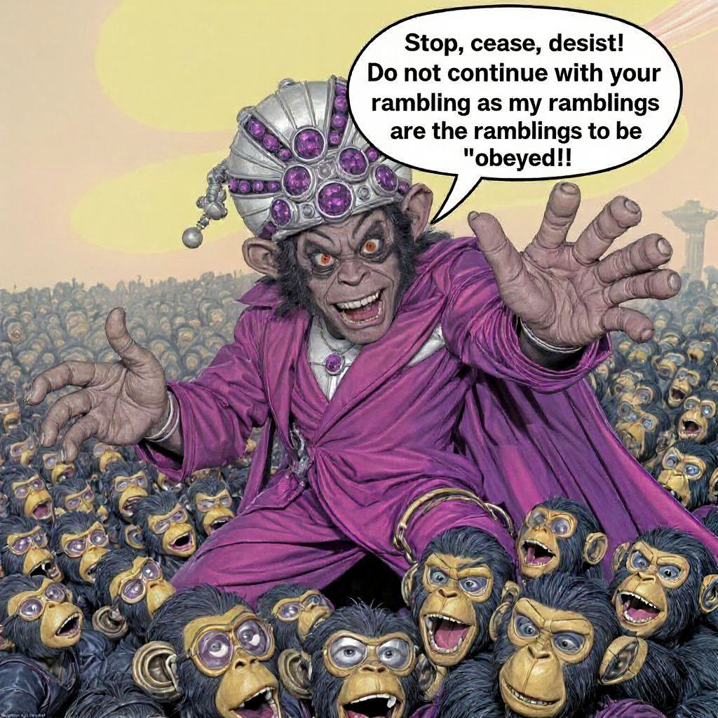 Mojo Jojo Addresses Crowd: Pixar-Style 3D Art