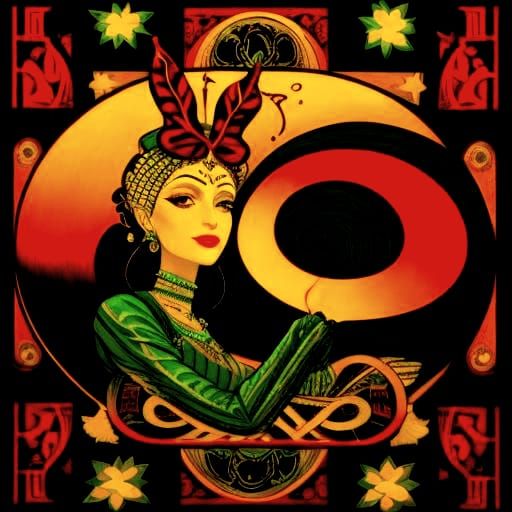 AI Realization of Art Nouveau