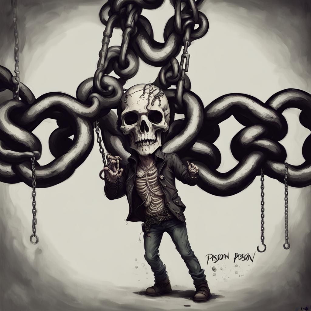 Chained Heart: An AI Generated Image