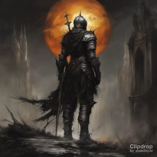 Abstract Nightscape: A Study in Darkness