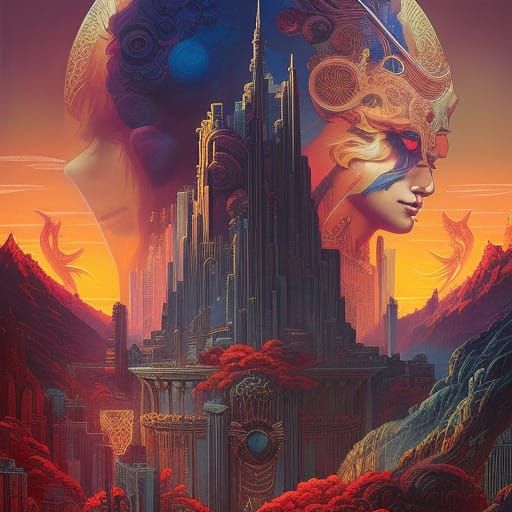 Bohemian Rhapsody: A Rock Opera Digital Painting