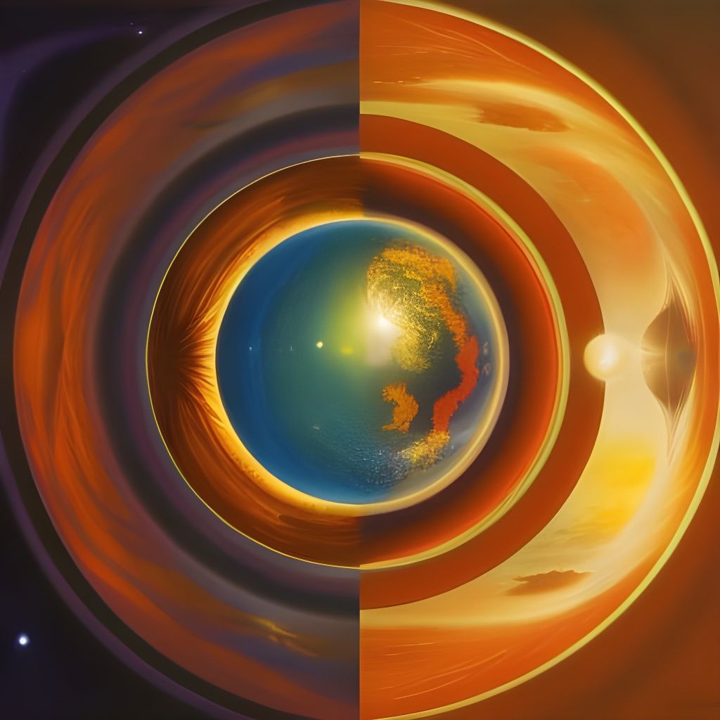 Spectacular Planetary Collisions in Kaleidoscope Style
