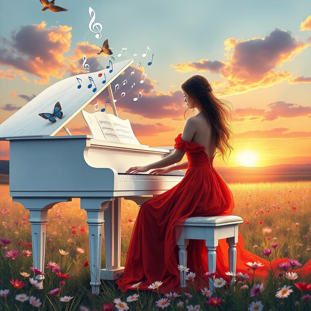 music makes your heart blossom