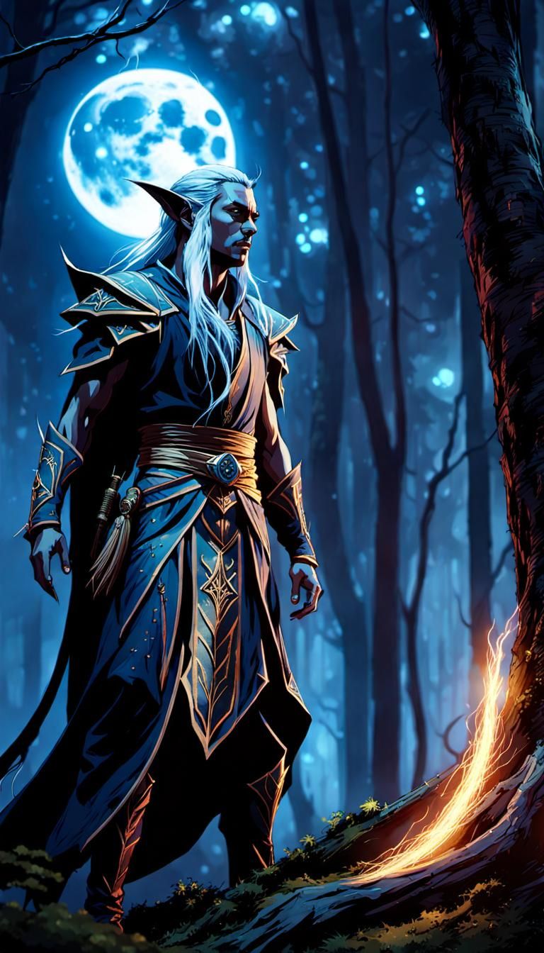 Malakiryon Dark Elf Wizard