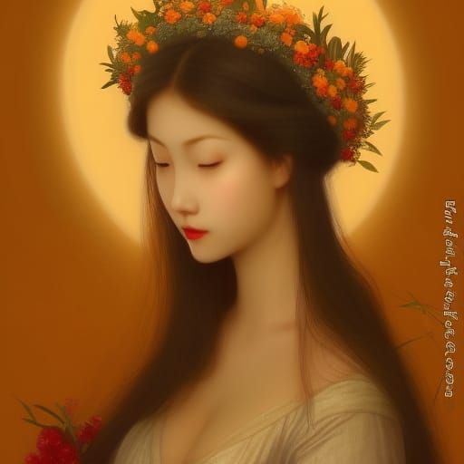 Mango Princess in Ethereal Summer Glow