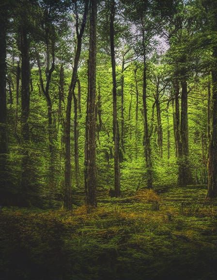 Beautiful & Fantastic Forest Landscape