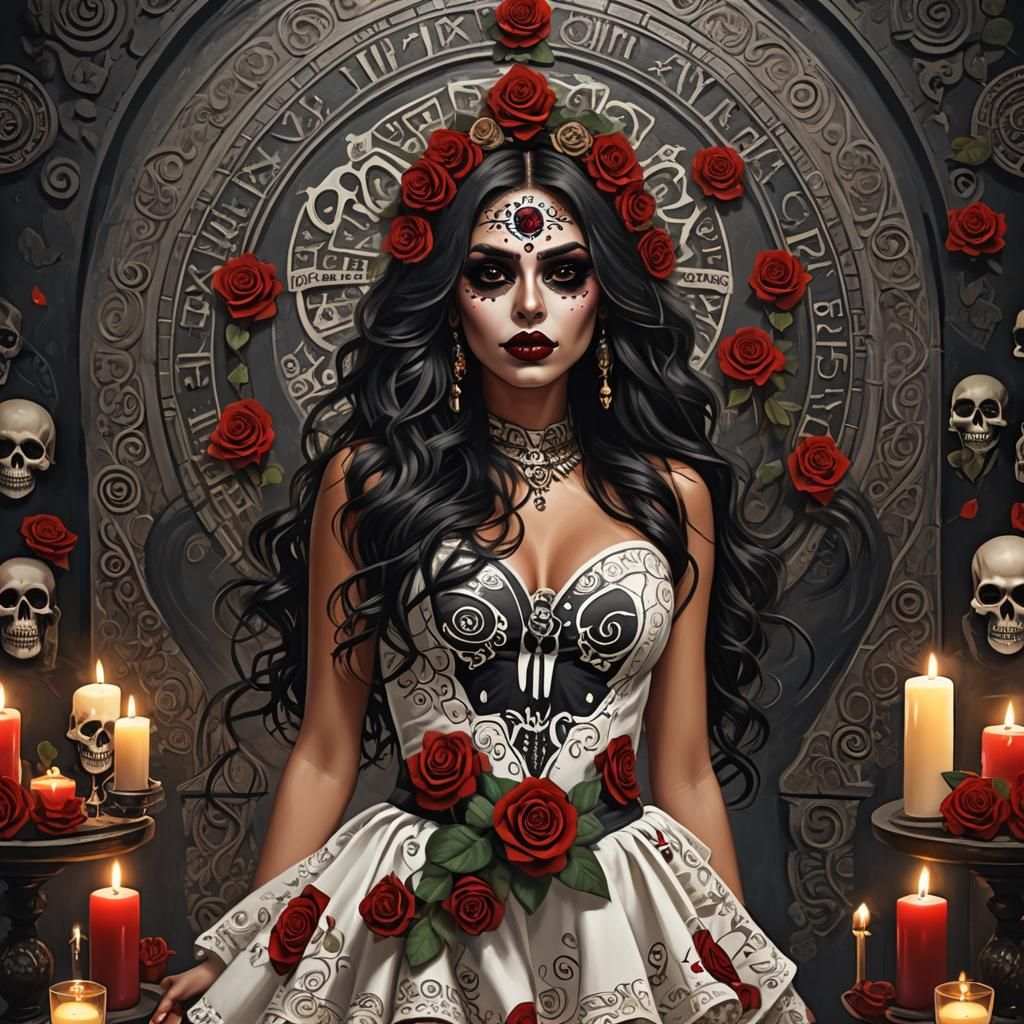 Mexican día de los muertos