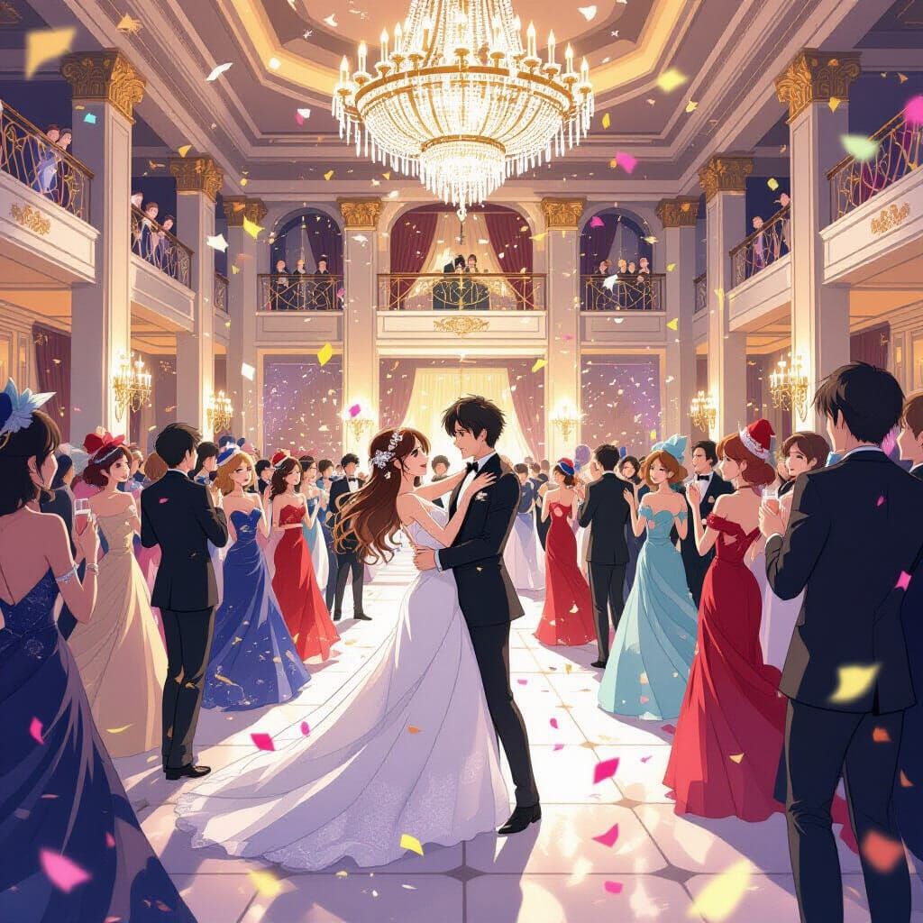 Anime New Year's Eve Party in Grand Ballroom