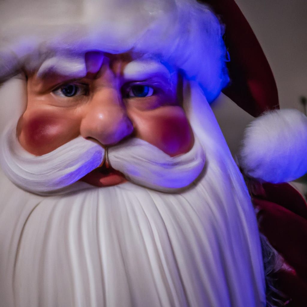 Realistic Santa Claus Portrait Photography