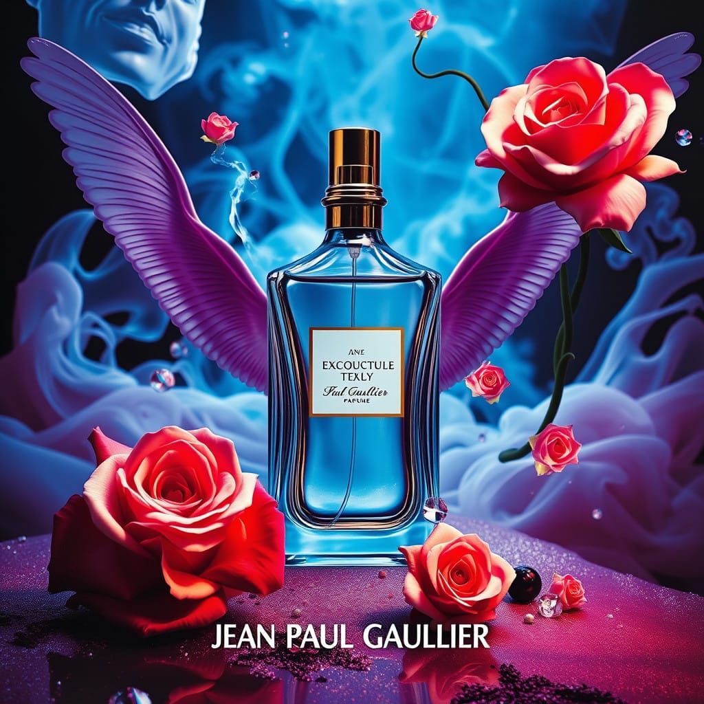 Surreal Luxury Perfume Advertisement