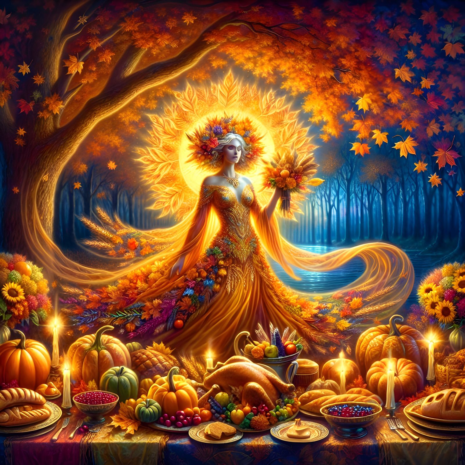 Harvest Goddess of Abundance