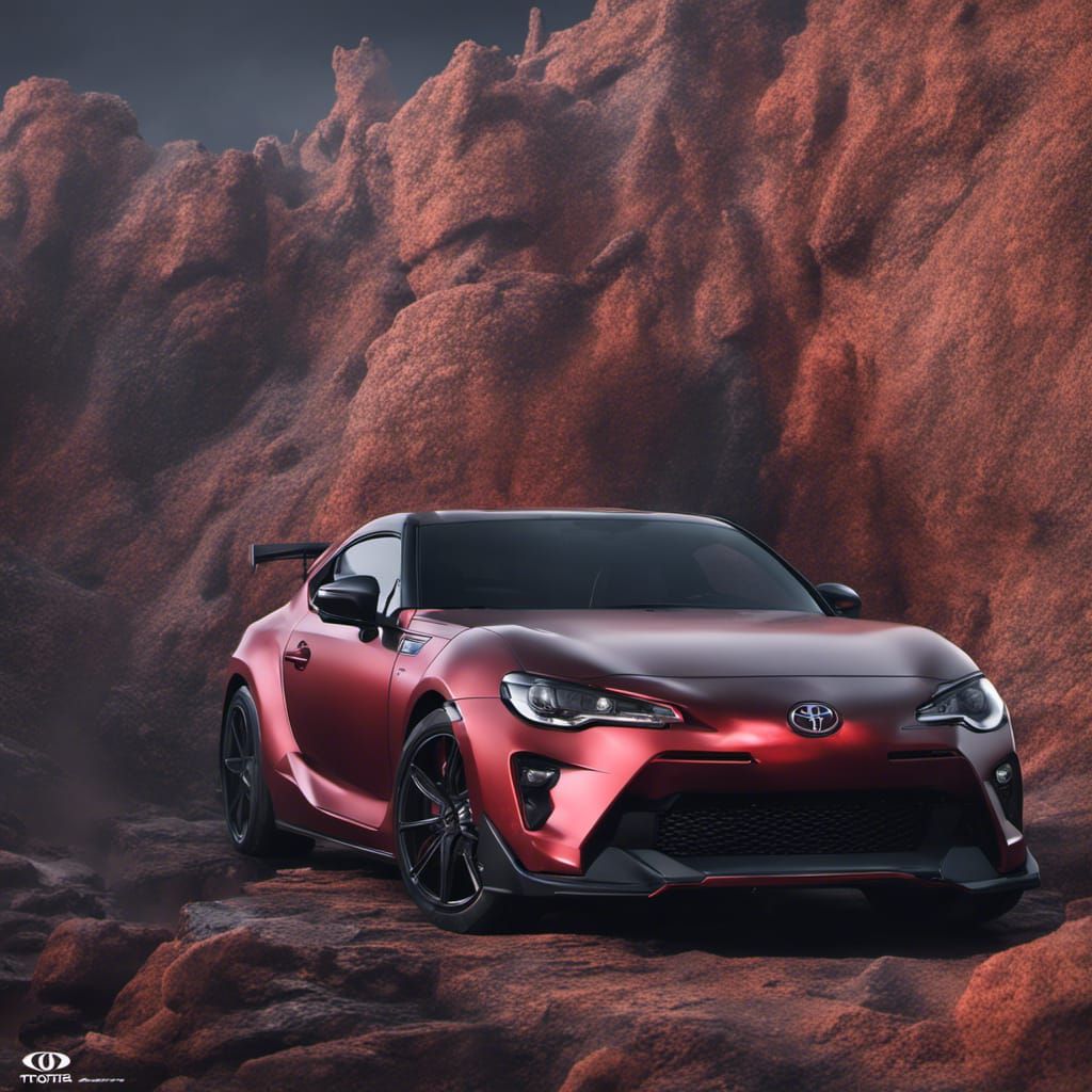 Toyota GR86 Wallpaper in Detailed Matte Painting