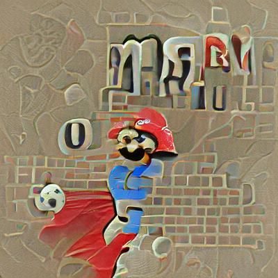 Classic Video Game Character Portrait