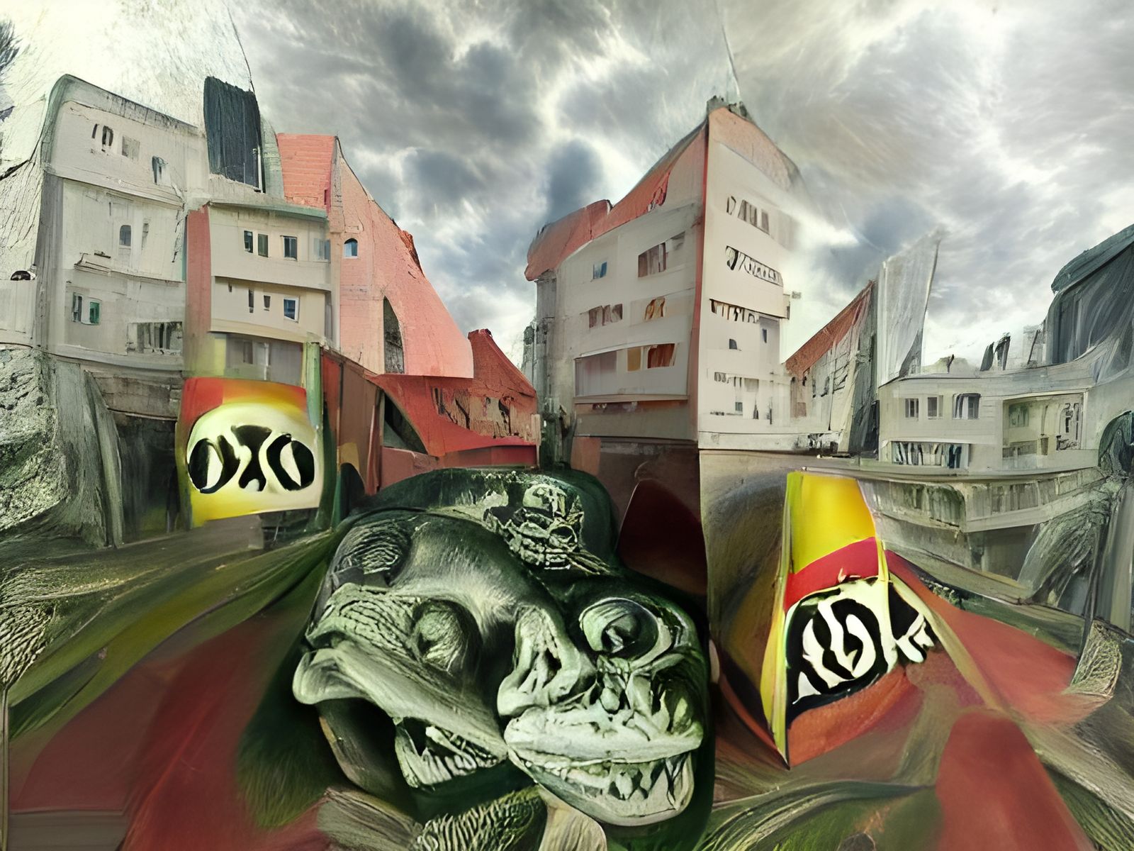 Hyperrealistic Dark Age Scene in 3D