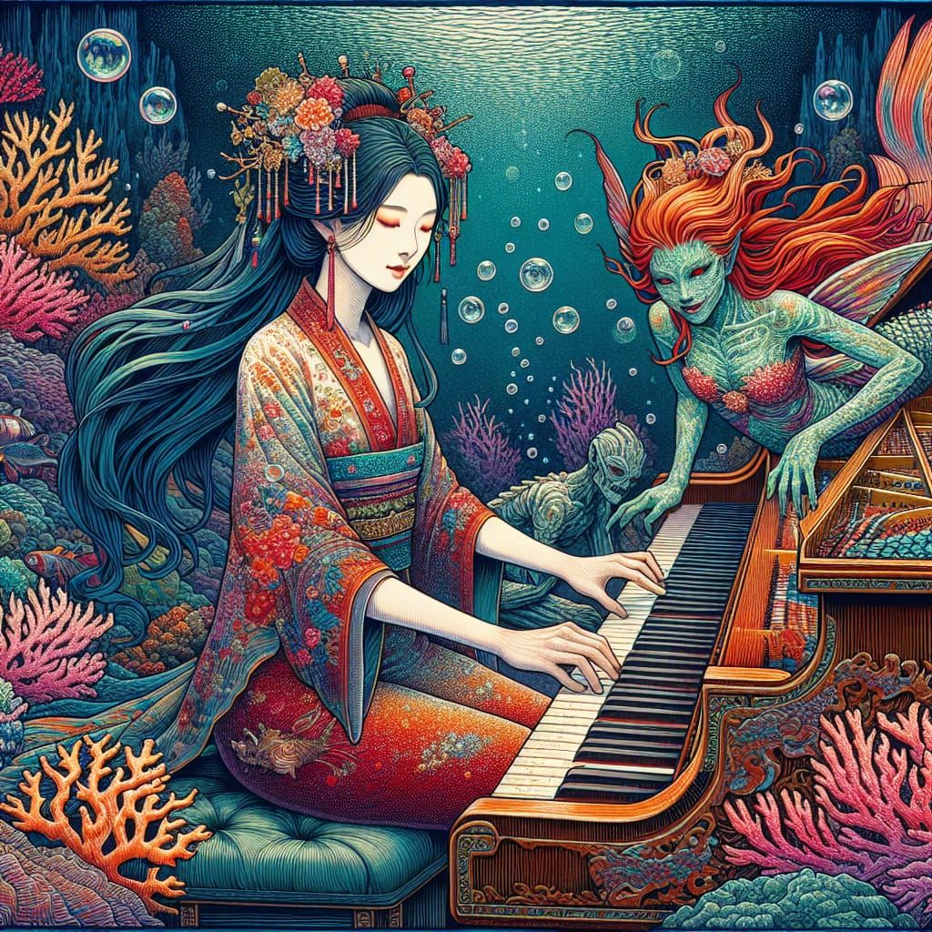 a performance for the undersea ghouls