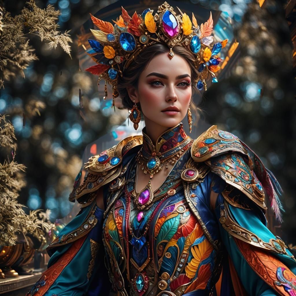 Pencil Sketch Portrait with White Background