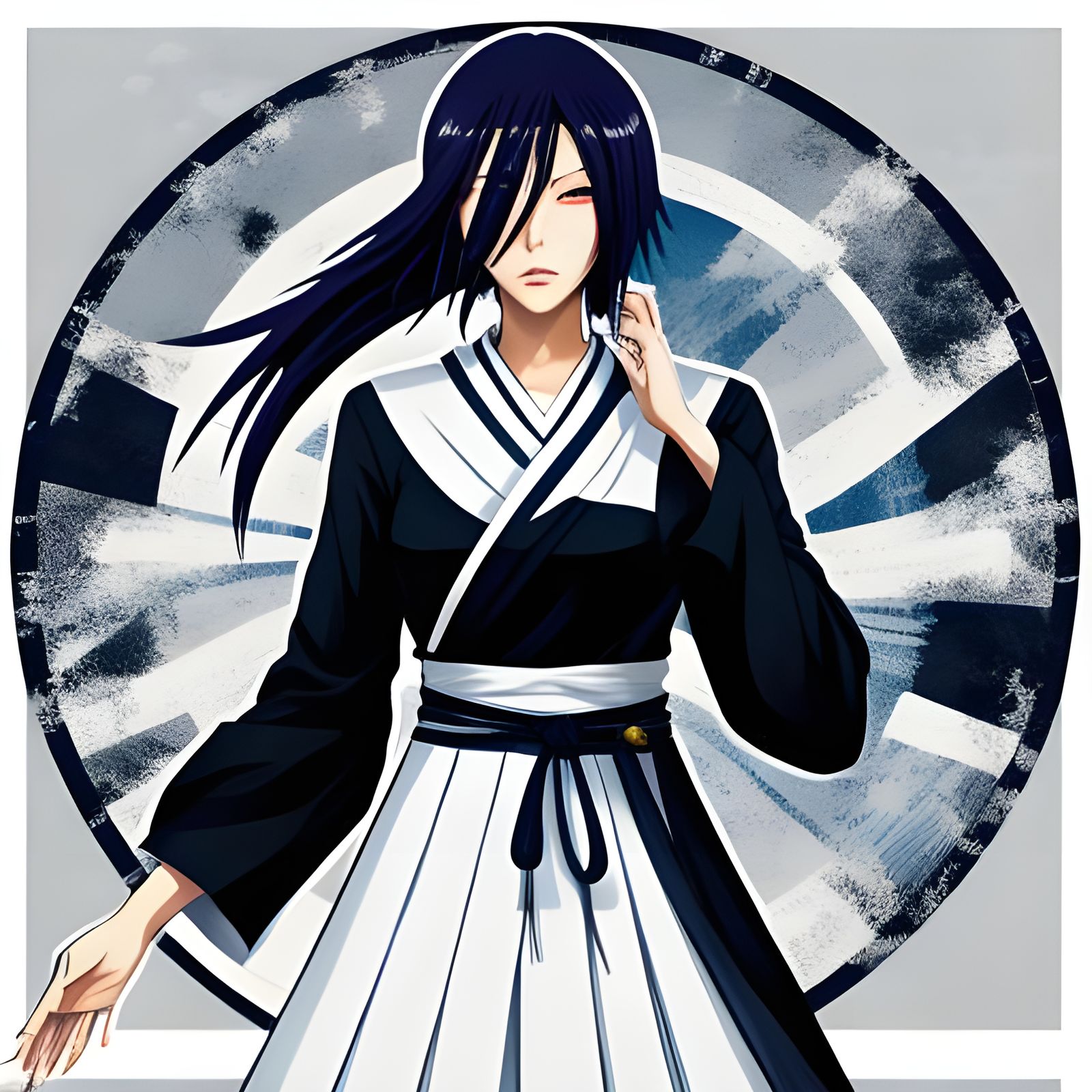 Rukia Kuchiki AI Image
