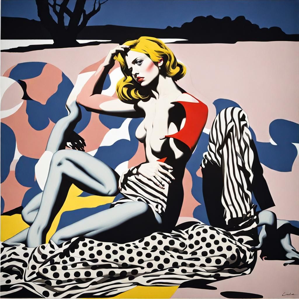 Fischl and Lichtenstein Inspired Image