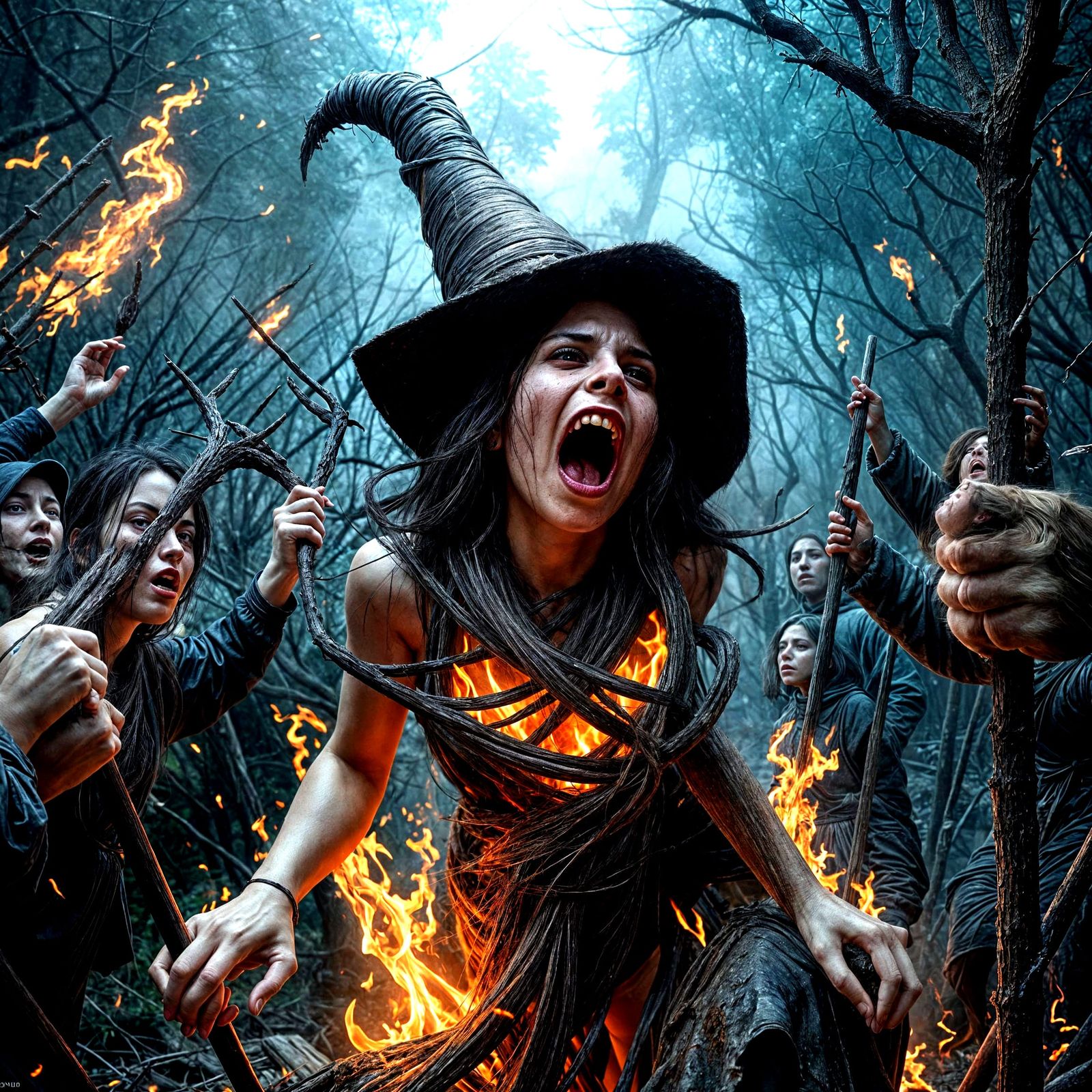 Dark Ages Horror in Goya's Style