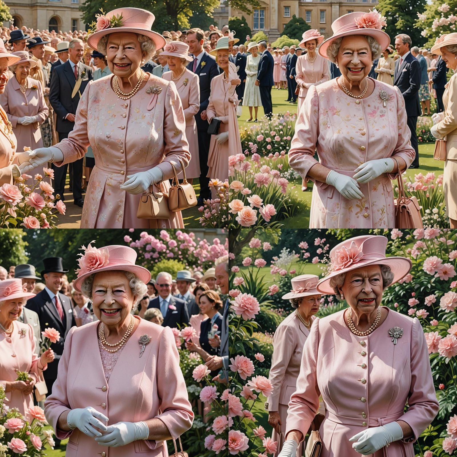 Queen Elizabeth II at Royal Garden Party